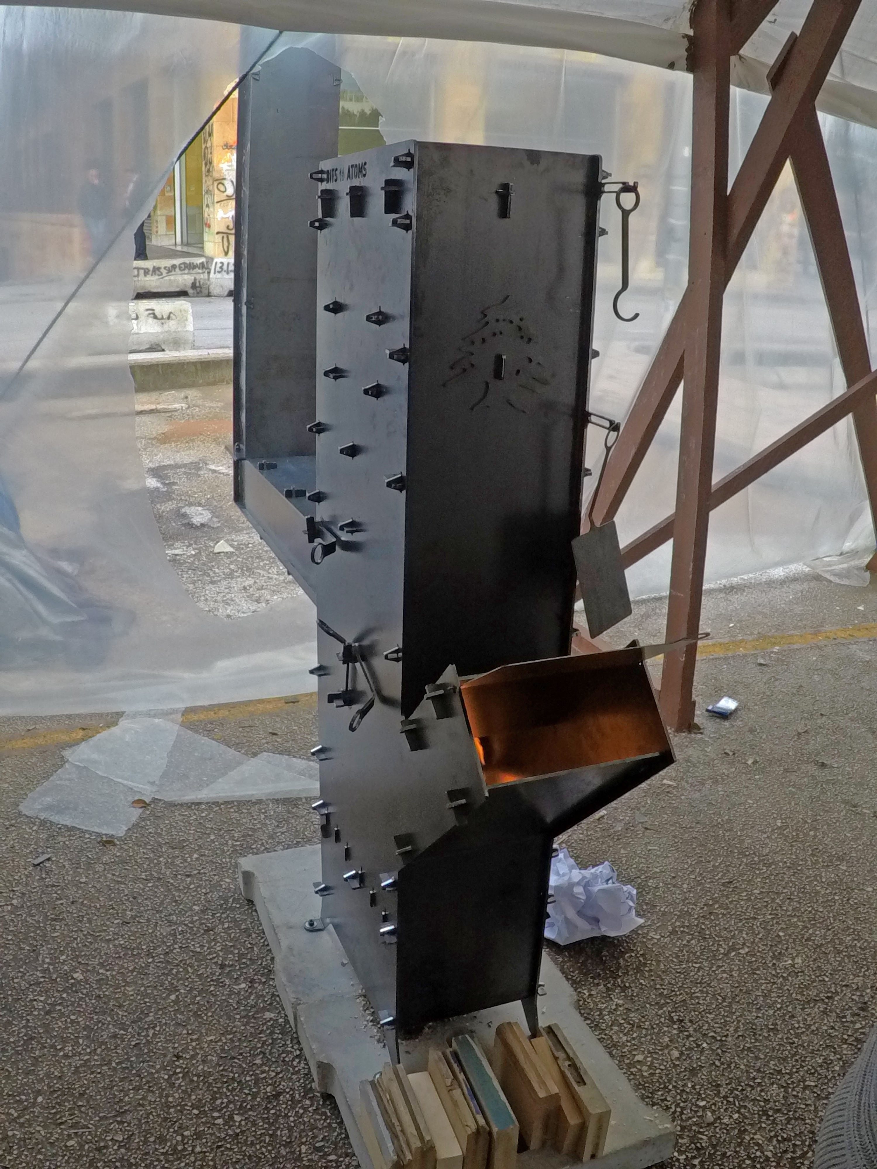 Sobyat Thawra - The revolution woodstove 